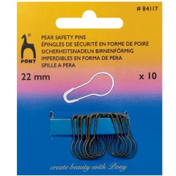 Pear Safety Pins - Pony