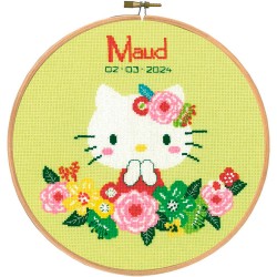 Cross Stitch Kit with Hoop...